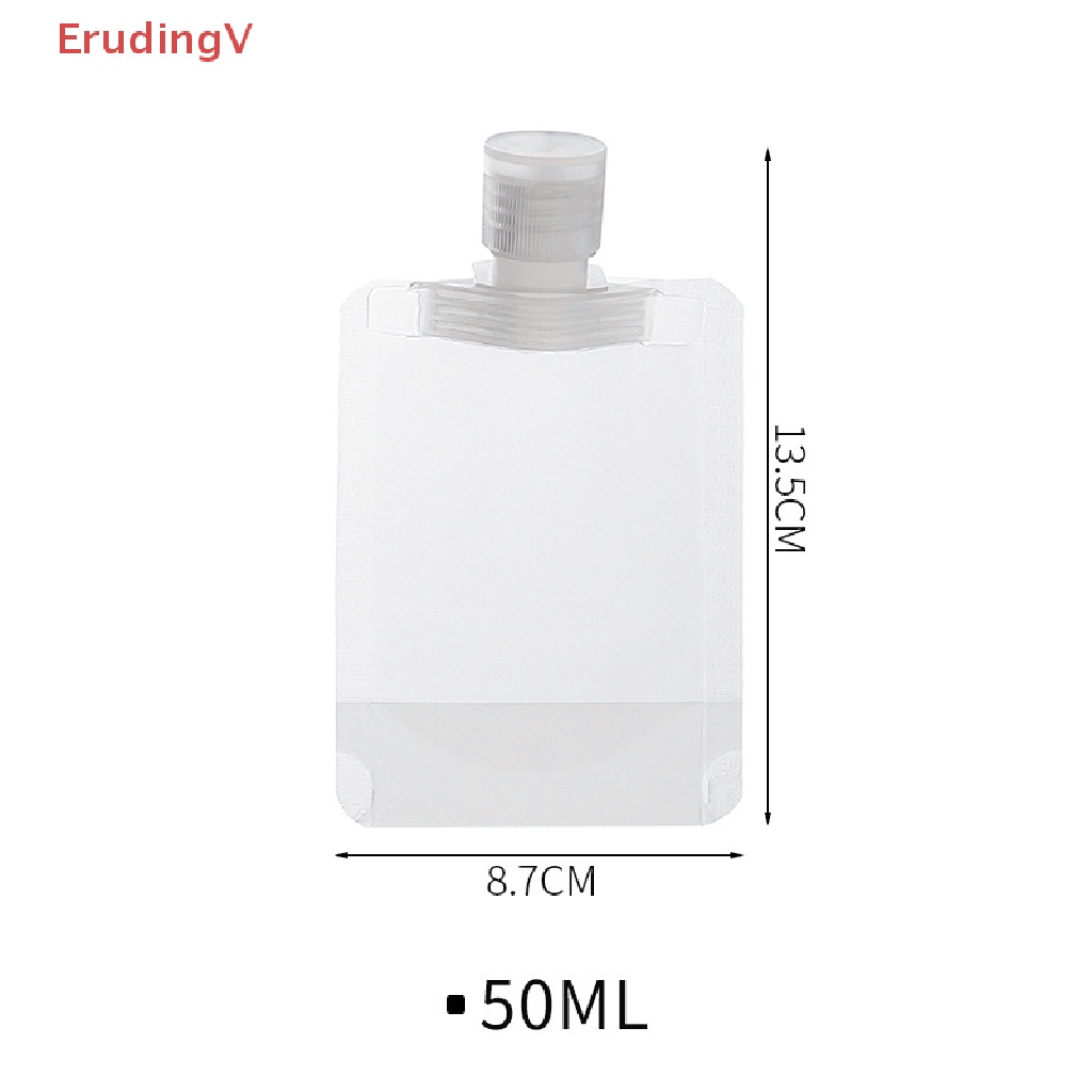 Set 5 Túi Đựng Mỹ Phẩm Dạng Lỏng Trong Suốt Nhỏ Gọn Tiện Lợi Dành Cho Đi Du Lịch