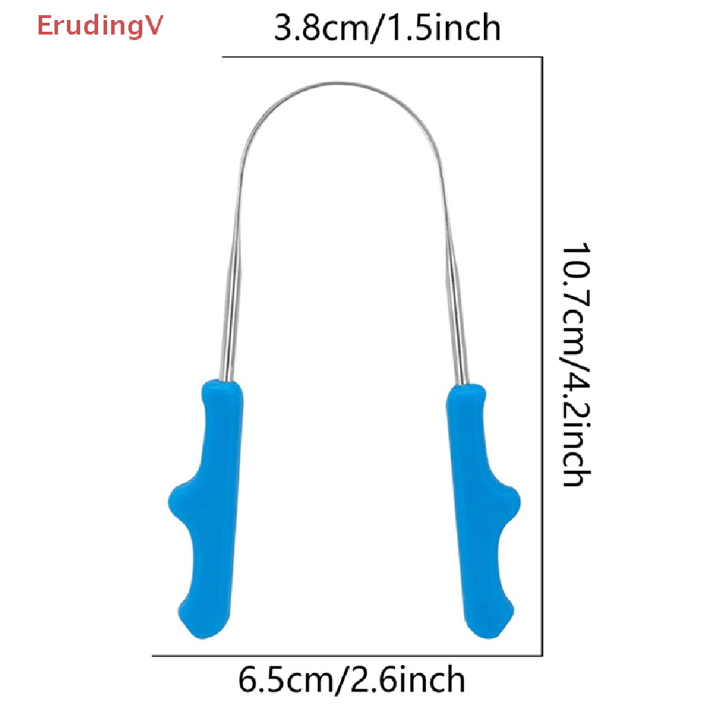 Dụng Cụ Nạo Vệ Sinh Lưỡi Bằng Thép Không Gỉ Tiện Dụng