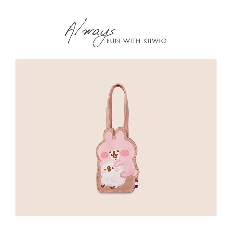 Túi Tote Vải Canvas Nhẹ In Hình Thỏ Kanahei Hoạt Hình Nhật Bản Kanahei Đựng Bình Nước Du Lịch