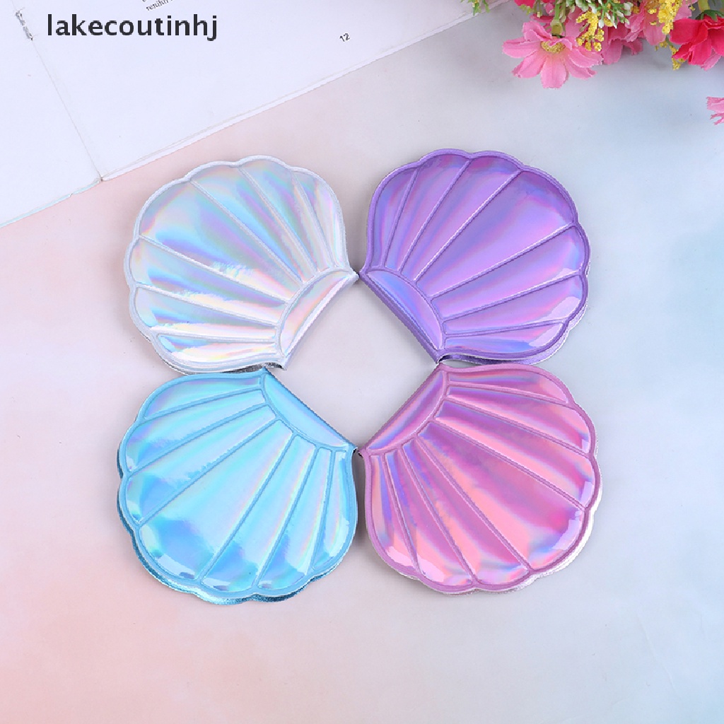 Gương Trang Điểm Hai Mặt Hình Vỏ Sò lakecou