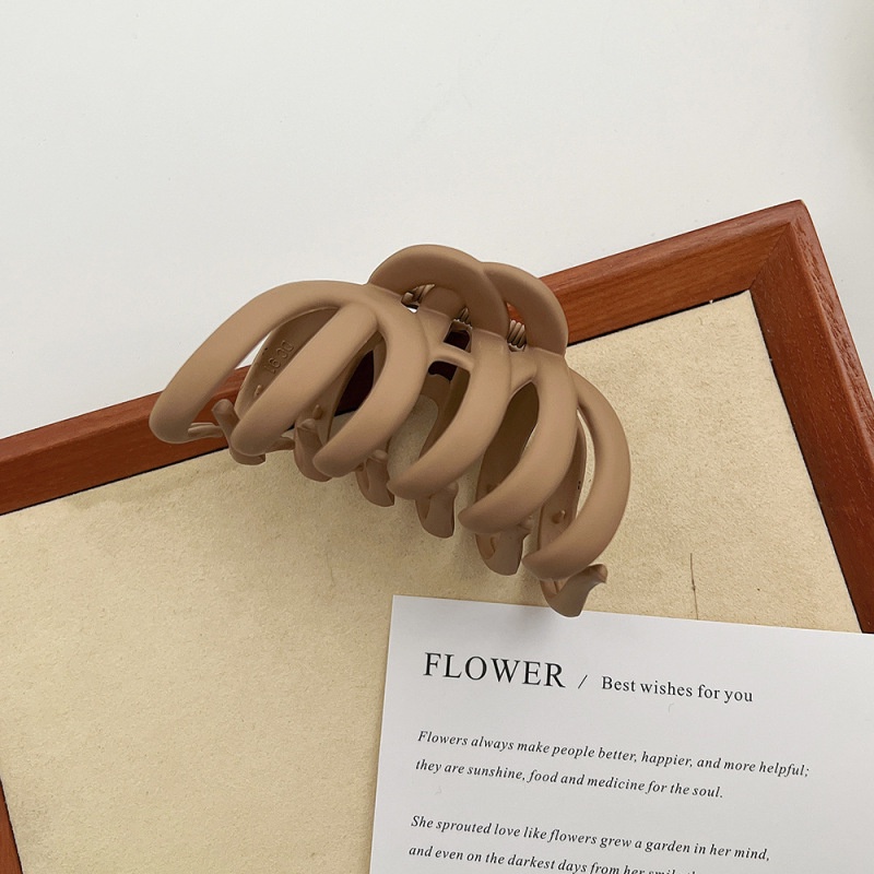 Kẹp Tóc Càng Cua Cỡ Lớn Bằng Nhựa Đơn Giản Thời Trang Cho Nữ