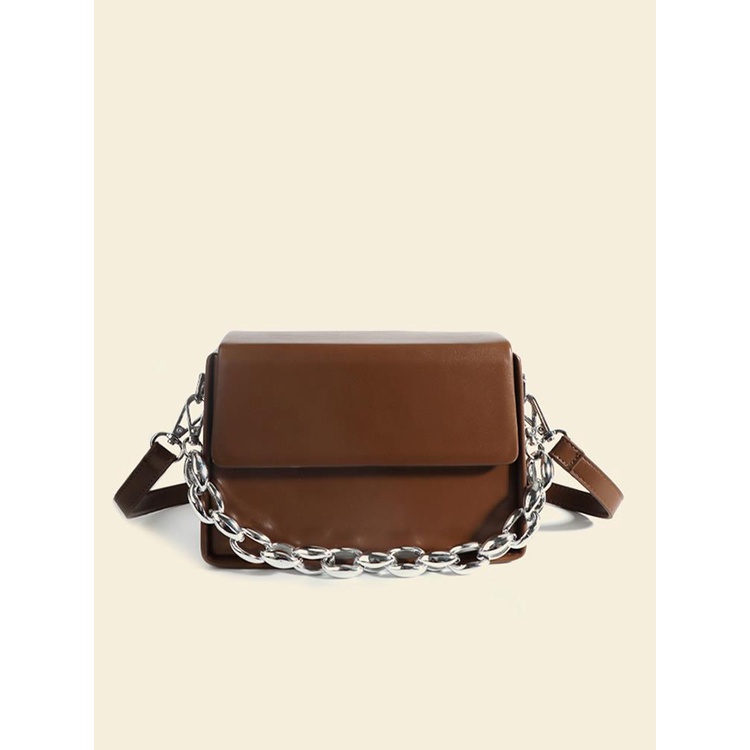 Túi Hộp Vuông Nhỏ Đeo Vai Có Dây Xích Thời Trang Cao Cấp Dễ Phối Đồ Phong Cách Mới