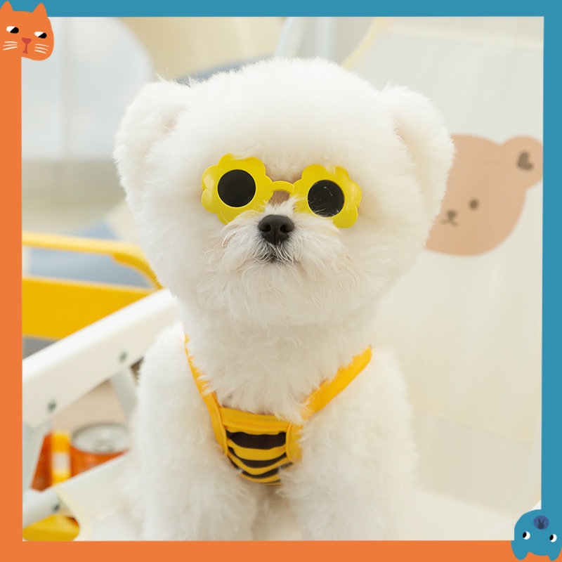 Bộ Bikini Hai Mảnh Hình Chú Ong Dễ Thương Cho Thú Cưng