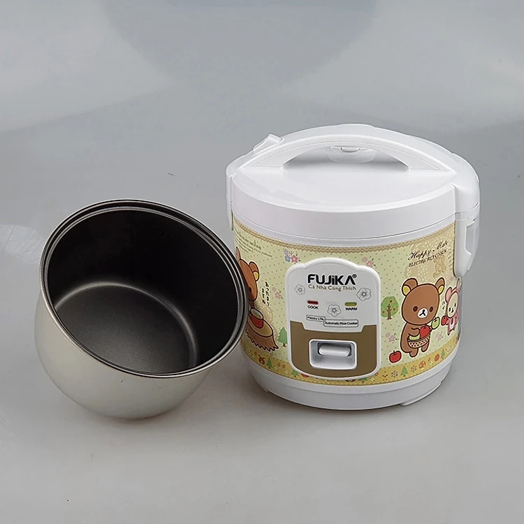 Nồi Cơm Điện Nắp Gài FUJIKA FJ-NC1008 (1 lít) - Màu Ngẫu Nhiên - Hàng Chính Hãng.....