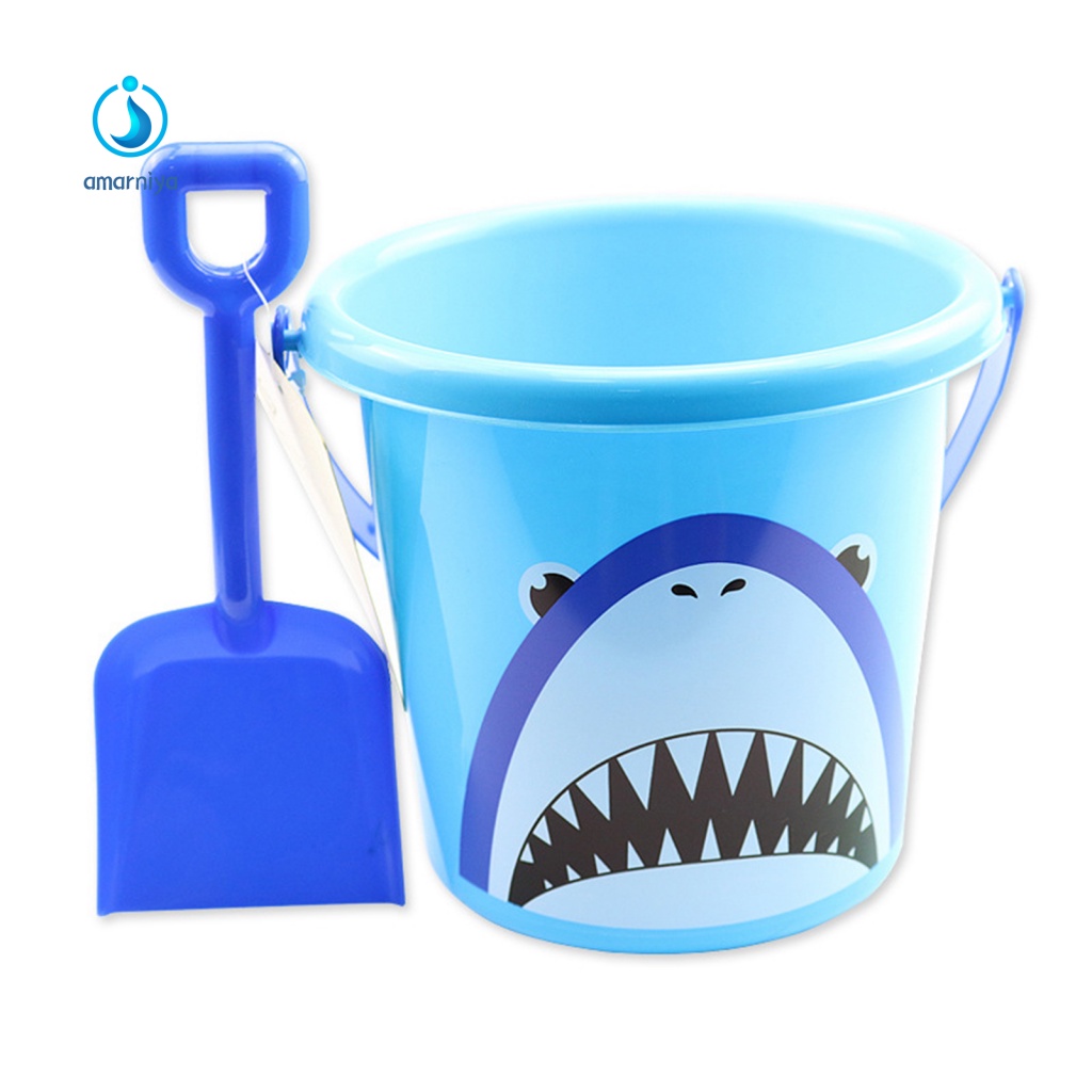 1 Bộ Đồ Chơi Xúc Cát Nhiều Màu Kèm Xô Đáng Yêu Cho Bé