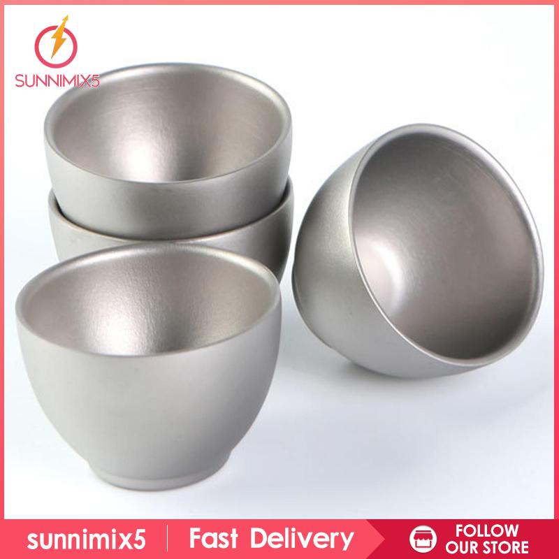 Ly Uống Nước Bằng Titan Dùng Cắm Trại