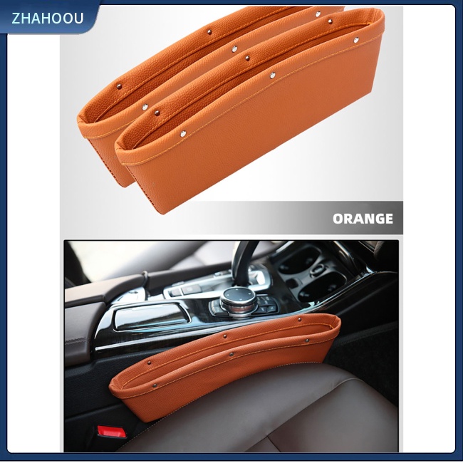 ☃Nhà Cửa☃ 1 Cặp Túi Đựng Vật Dụng Gắn Khe Hở Ghế Ngồi Xe Hơi