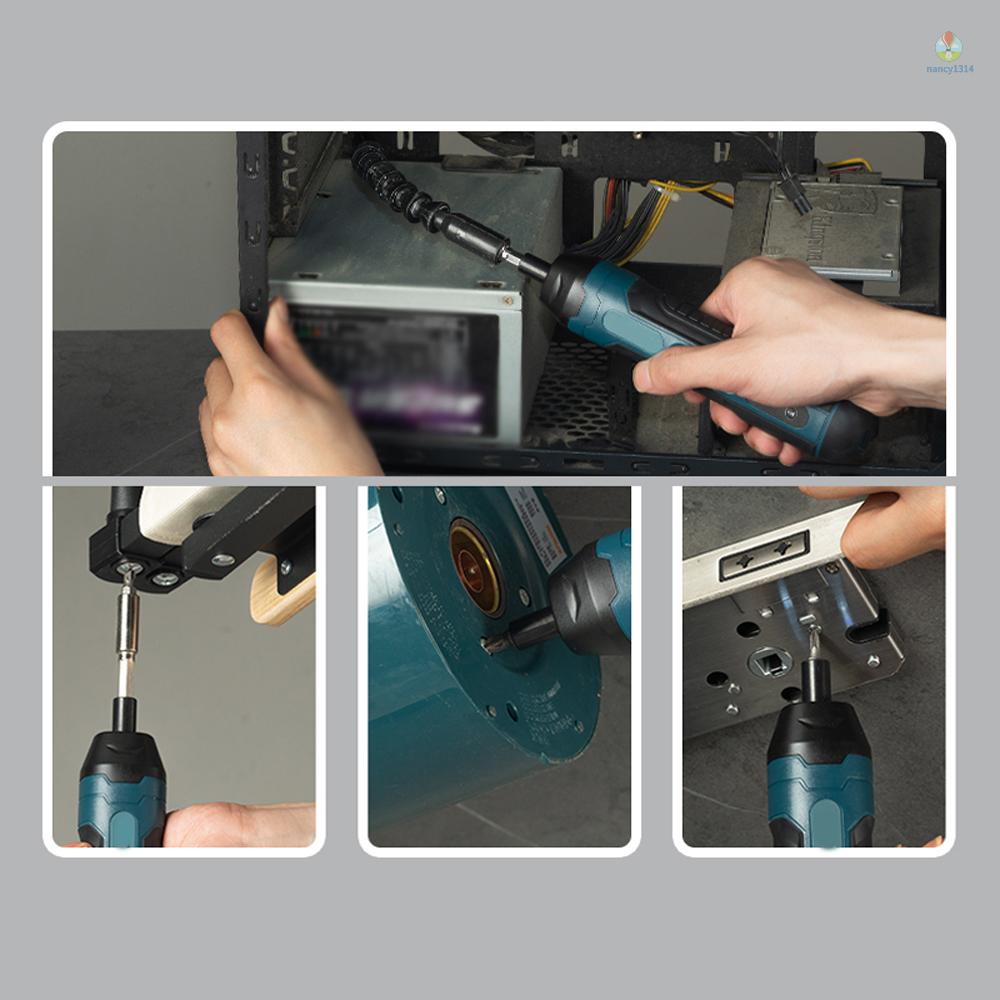 Bộ Tua Vít 200r / min Max 5Nm Bằng Kim Loại Sửa Chữa Đa Năng Cho Điện Thoại Di Động / Máy Tính