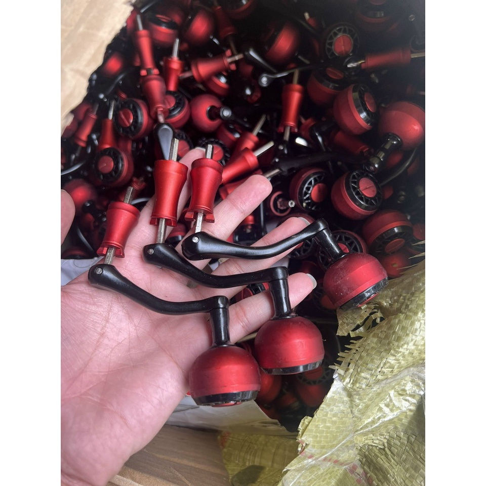 Tay Quay Máy Câu Cá thay thế hợp kim núm nhựa đủ size - HM2K MALL