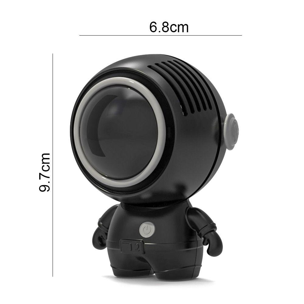 YNATURAL Quạt Điện Usb Đeo Cổ Yên Tĩnh Hình Phi Hành Gia
