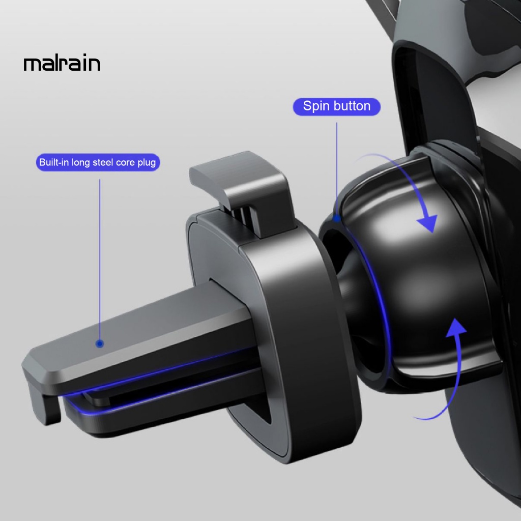 Giá Đỡ Điện Thoại Màu Trơn Chống Rơi Tiện Dụng Cho Xe Hơi