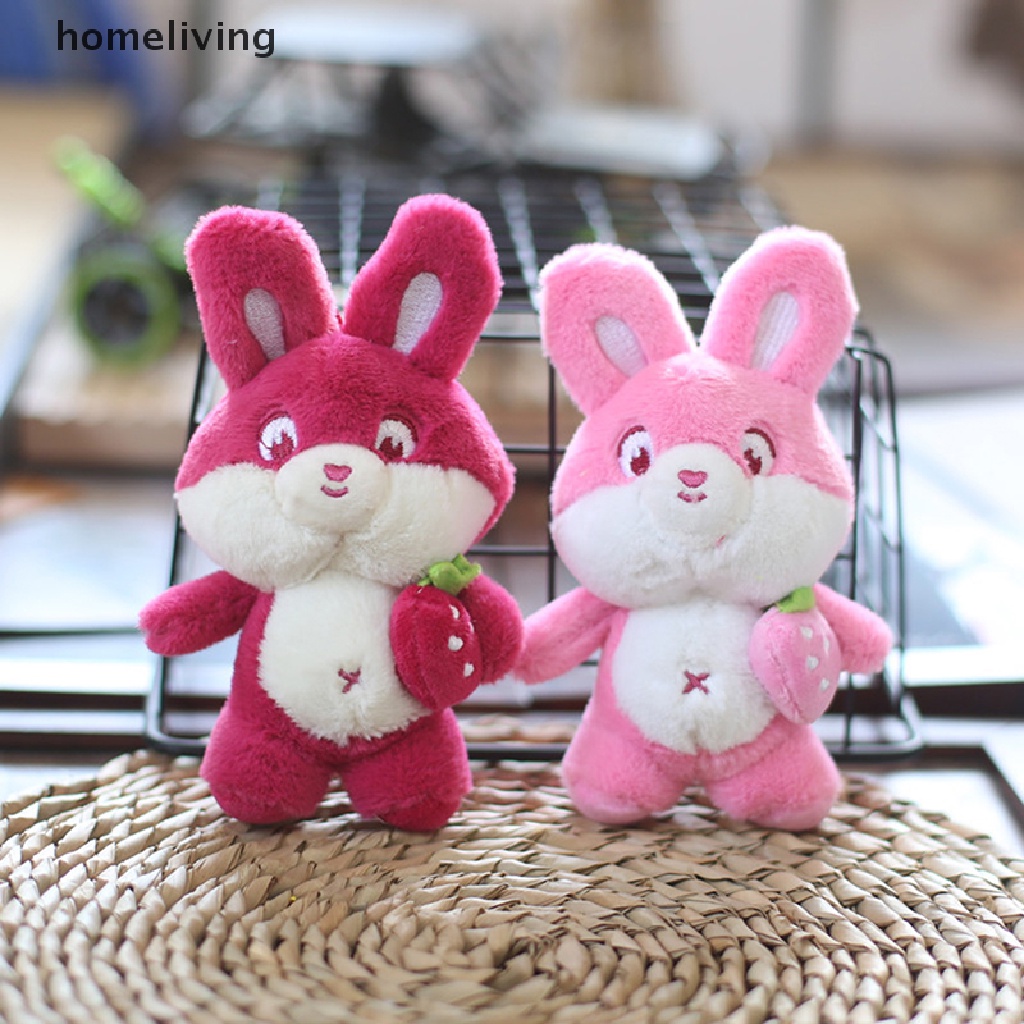 1 Móc Khóa Thỏ Nhồi Bông Dễ Thương