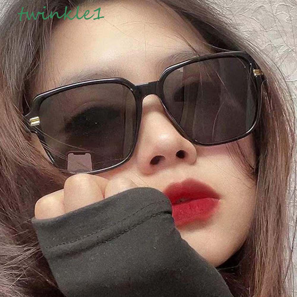 Kính Mát Gọng Kim Loại Họa Tiết Da Báo Thời Trang Cho Nữ