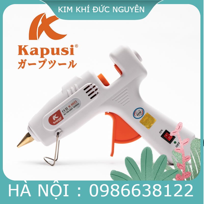 Súng Bắn Keo Nến Kapusi Japan, Dụng Cụ Bắn Keo Nến Cầm Tay Cao Cấp 20W 60W