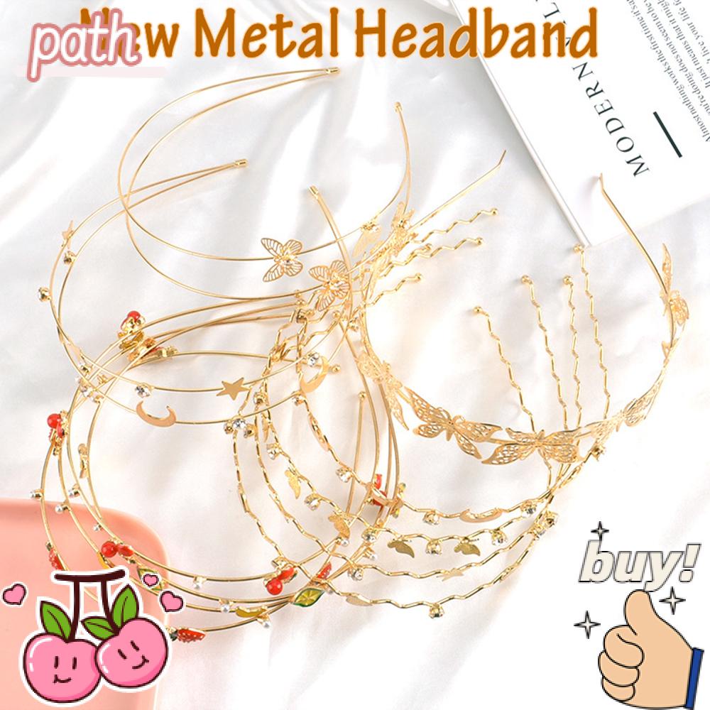 Băng Đô Cài Tóc Họa Tiết Bươm Bướm Phong Cách Retro Thời Trang