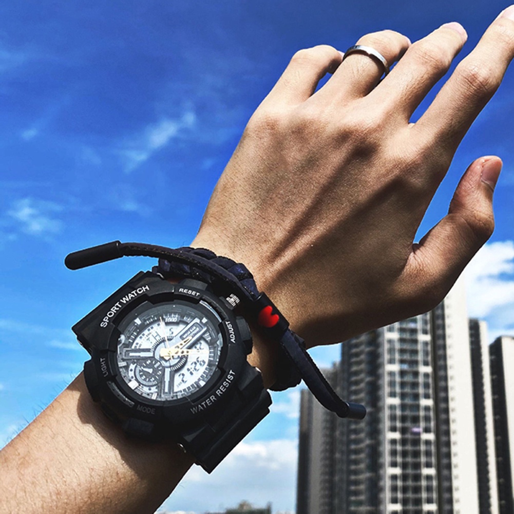Đồng Hồ Điện Tử Chống Thấm Nước Thời Trang Dành Cho Trẻ Em Và Người Lớn
