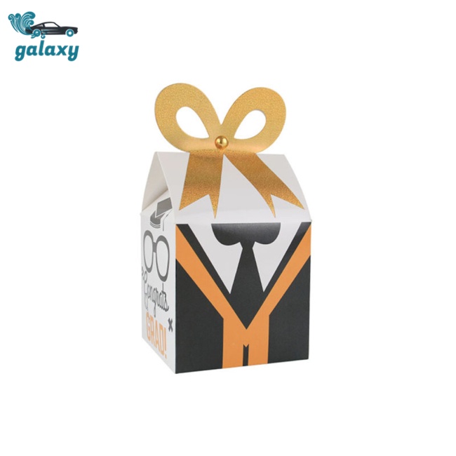 Galaxy Bộ 12 Hộp Đựng Kẹo / Sô Cô La / Quần Áo / Nón Tốt Nghiệp