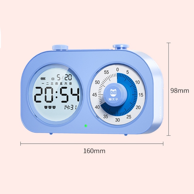 Đồng Hồ Báo Thức Kỹ Thuật Số Đếm Ngược Cho Học Sinh