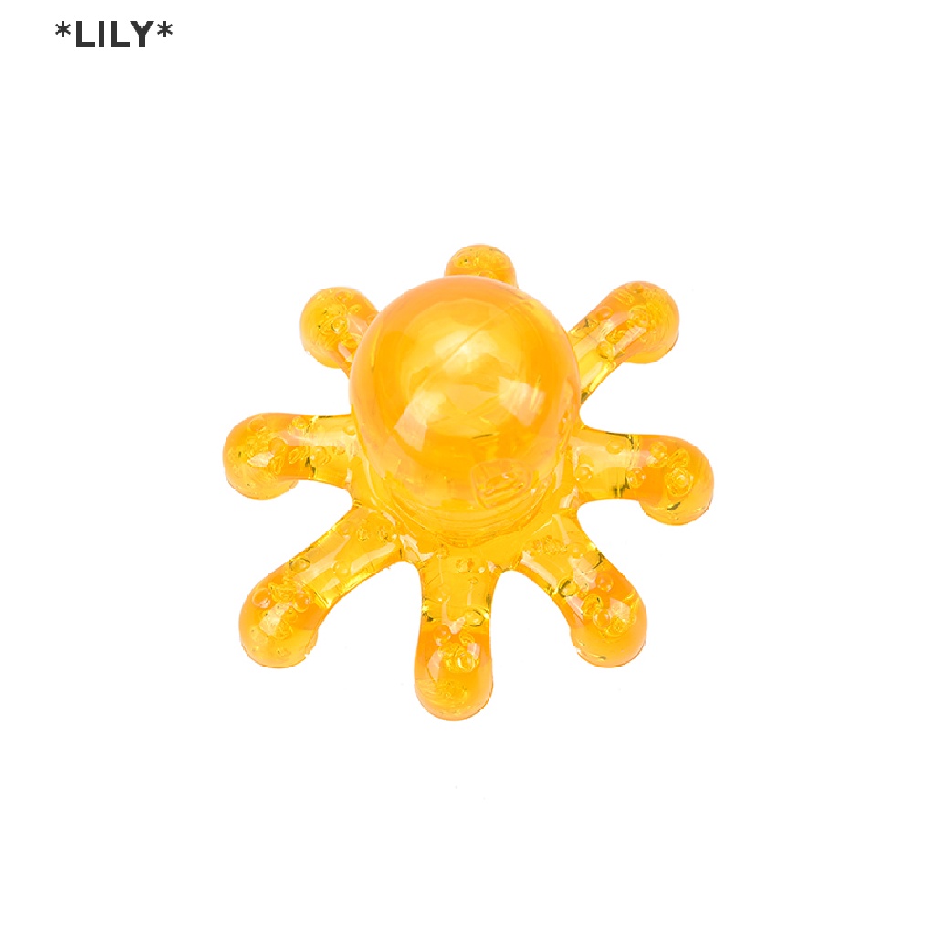 LILY Cầm tay xách tay bạch tuộc massager cổ cơ thể bụng trở lại đau cơ bắp giảm, uuu