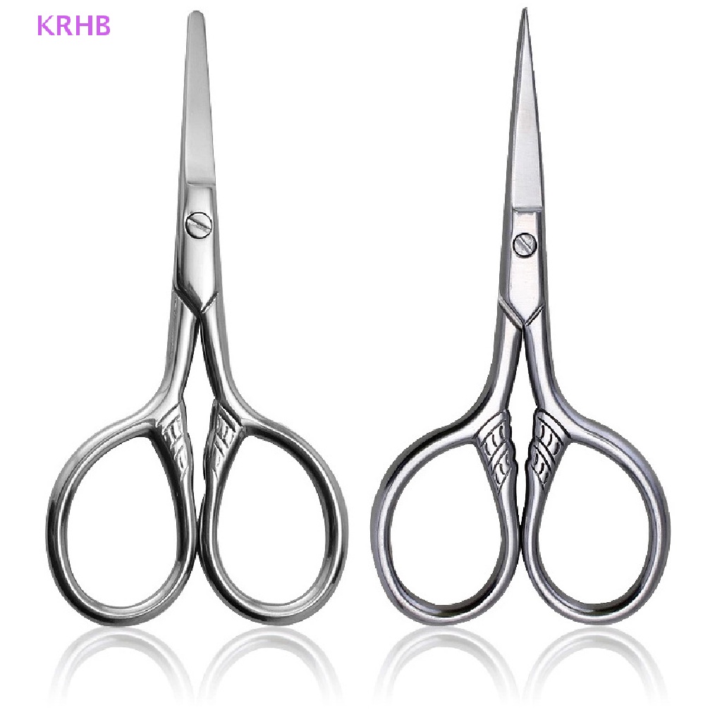 1 Kéo Cắt Tỉa Lông Mày / Lông Mi Bằng Thép Không Gỉ Tiện Dụng