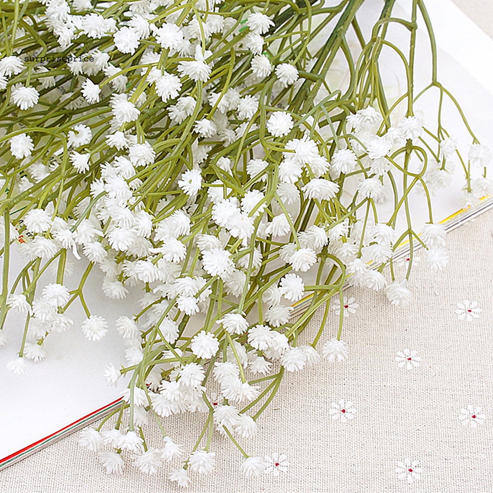 1 Bông Hoa Babysbreath Nhân Tạo Trang Trí Tiệc Cưới