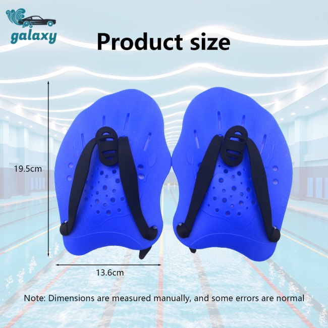 Galaxy 1 Cặp Mái Chèo Bơi Kèm Dây Đeo Tay Nhiều Màu Sắc Tùy Chỉnh Tiện Dụng Cho Nam Và Nữ