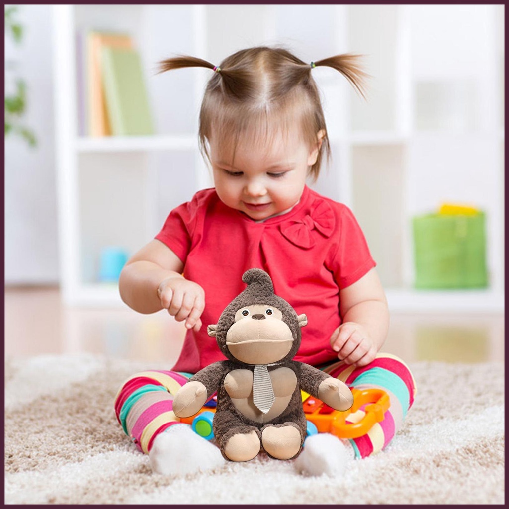 Đồ chơi nhồi bông Hình Gorilla Siêu Mềm Cho Bé