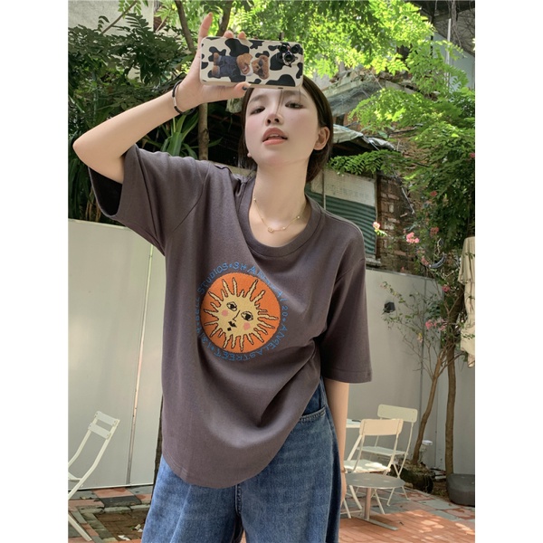 Áo thun NZN ngắn tay cổ tròn thời trang