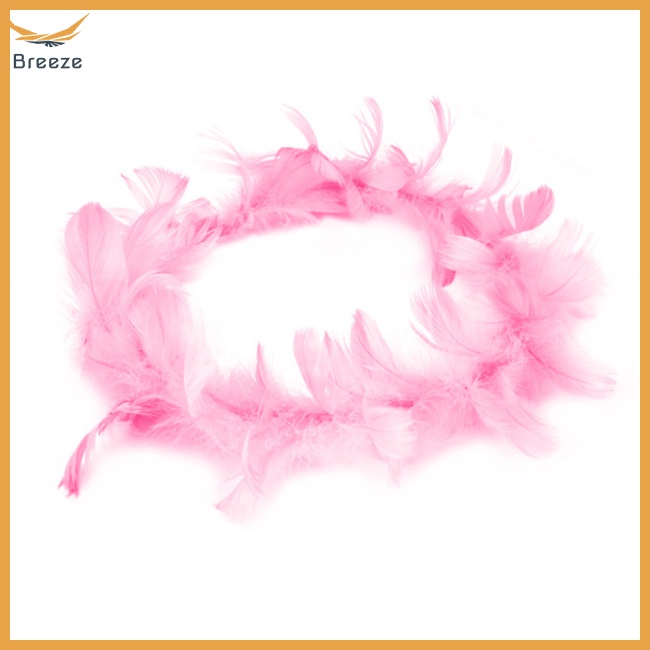 Vòng Hoa Kim Loại Hình Lông Vũ Phát Sáng Trong Đêm