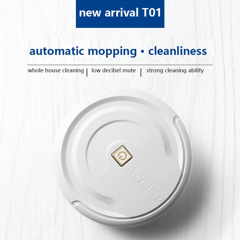 TAIDU Robot quét nhà thông minh Máy lau nhà mini Máy hút bụi Lau sàn