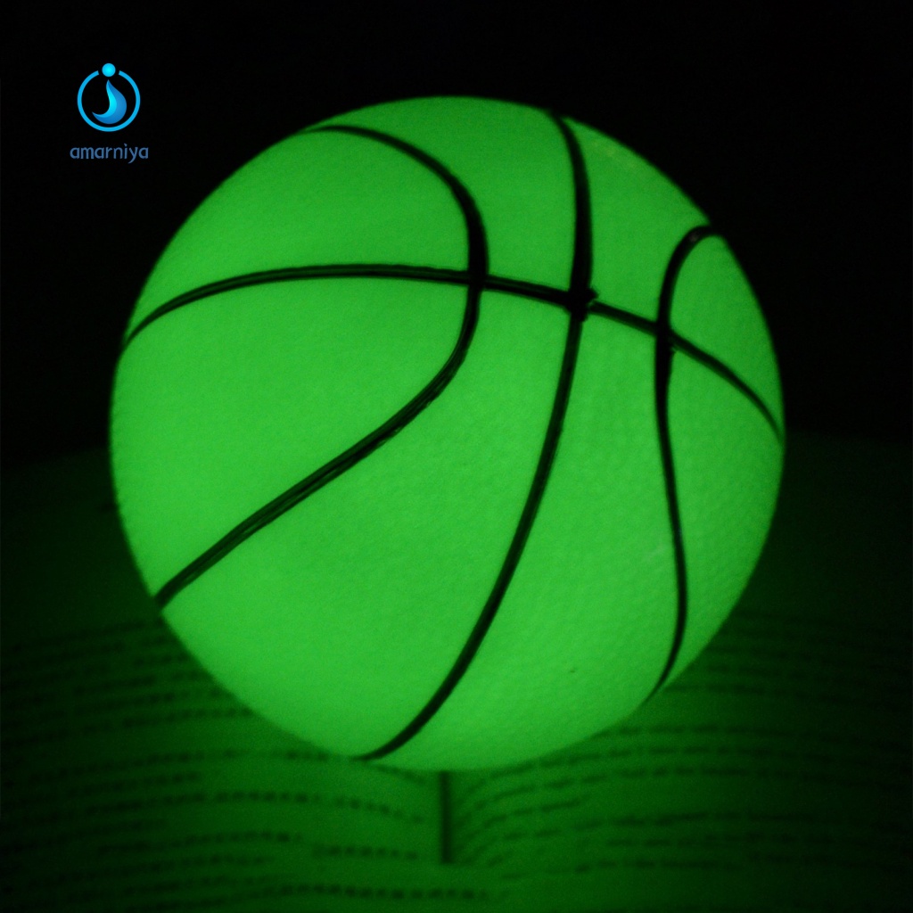 Quả Bóng Rổ Màu Sắc Huỳnh Quang Độ Đàn Hồi Cao Cho Gia Đình