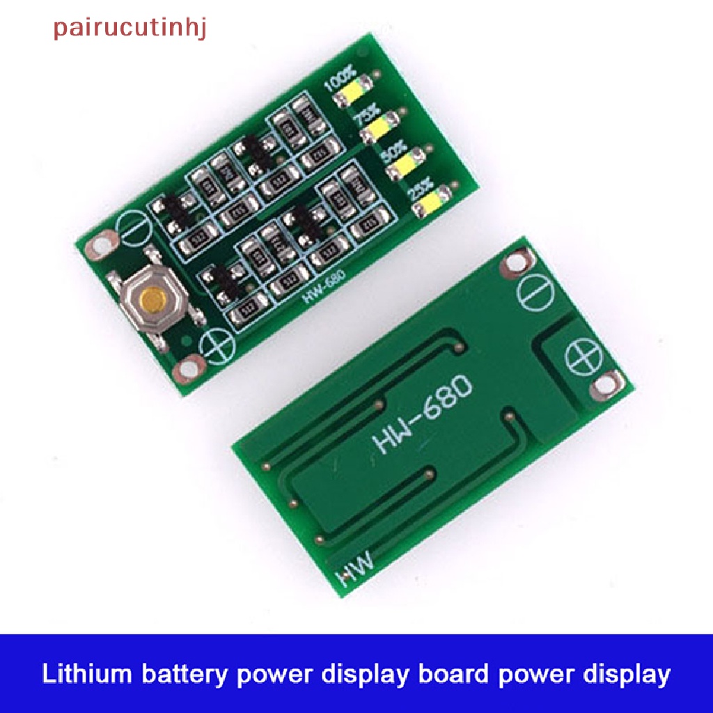 Mô Đun Hiển Thị Mức Nguồn Lithium 3S 11.1V 12V 12.6V