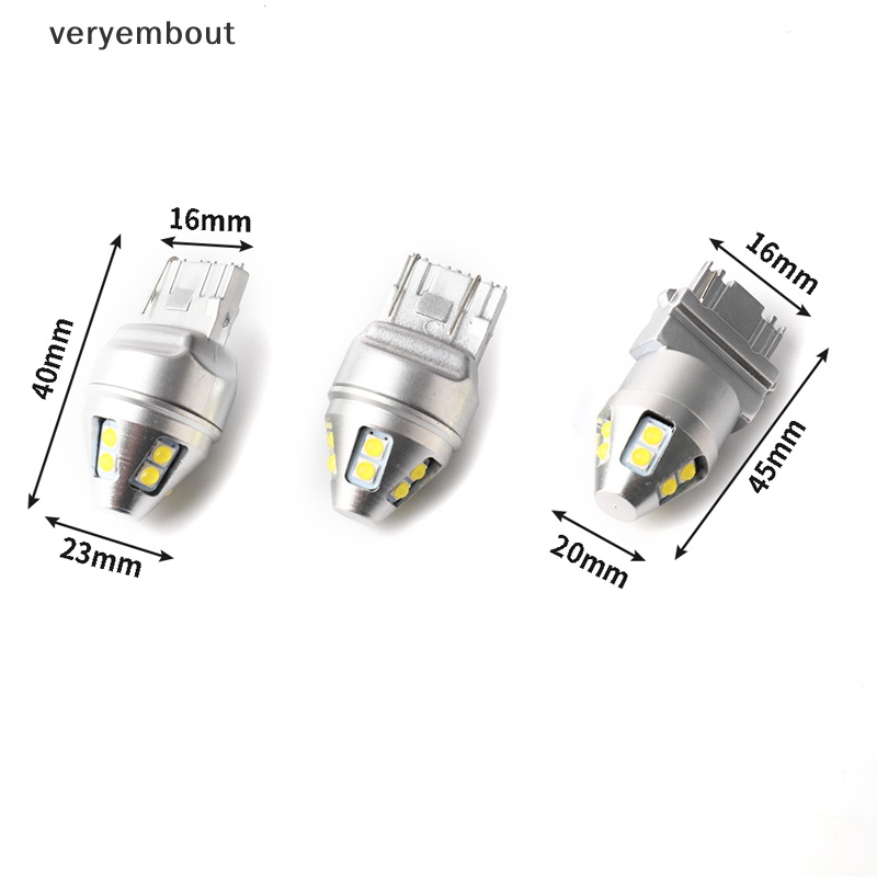Đèn LED Phanh T20 W21 / 5W T25 3157 P27 / 7W DRL Chất Lượng Cao