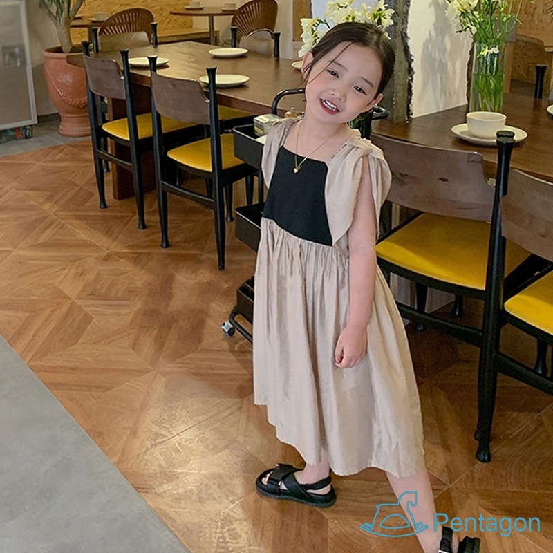 Đầm Tay Phồng Cổ Vuông Thân Thiện Với Da Thoáng Khí Thời Trang Dự Tiệc Ngọt Ngào Cho Nữ