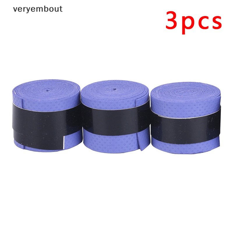 Bộ 3 Miếng Bọc Tay Cầm Vợt Cầu Lông / Tennis Chống Trượt Tiện Dụng