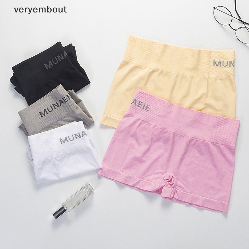 Quần Lót Boxer Cotton Không Đường May Thời Trang Cho Nữ