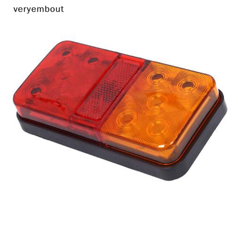 Đèn Led 10 Bóng 12V Gắn Đuôi Xe Tải Chất Lượng Cao