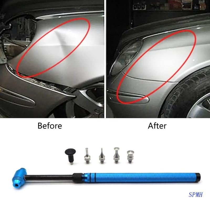 Búa Hợp Kim M8- Có Tay Cầm Bằng Sợi Carbon Dùng Để Sửa Chữa Vết Lõm Xe