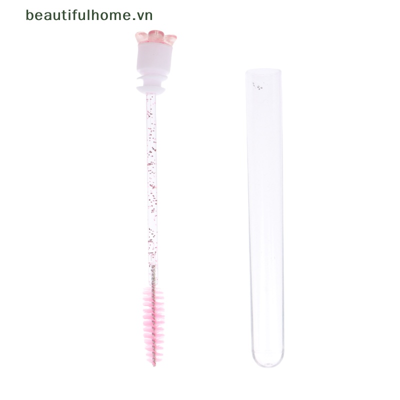 Bộ 8 Ống Mascara Họa Tiết Hoa Hồng Cho Nối Mi