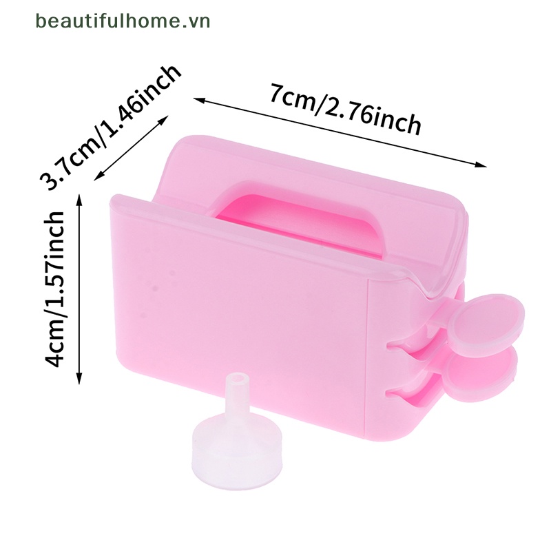 Khay Đựng Bột Nhúng Trang Trí Móng Tay Tiện Dụng