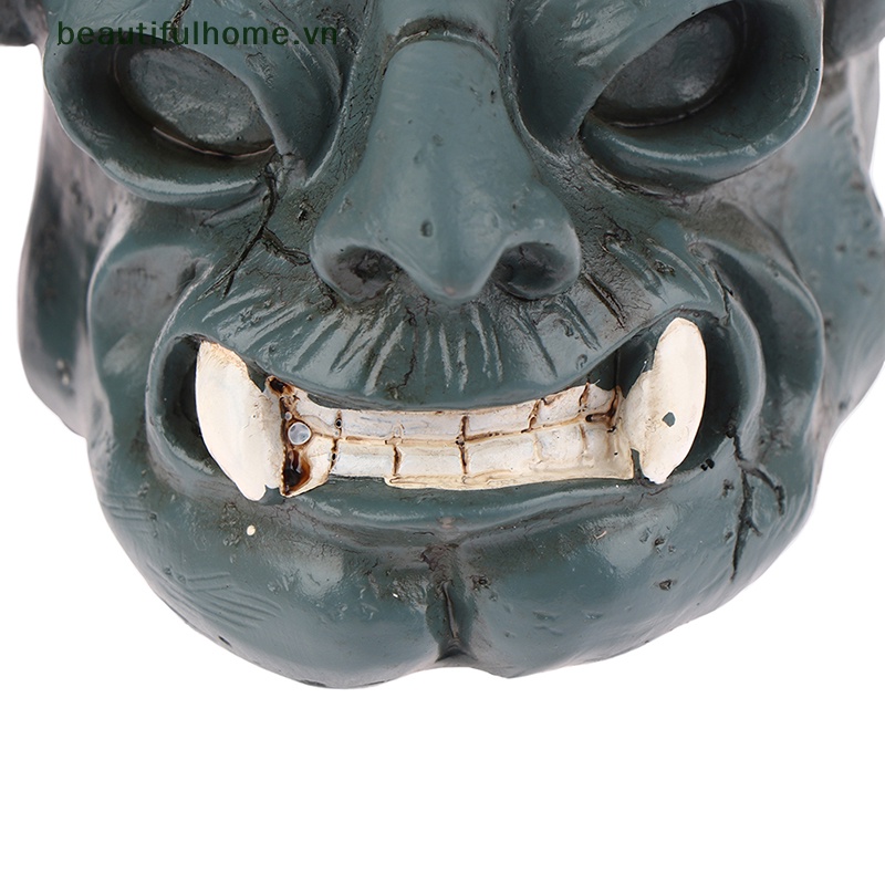 Giá Đỡ Cốc Mực Xăm 7 / 8 Lỗ Bằng Nhựa Cứng Hình Đầu Lâu Độc Đáo