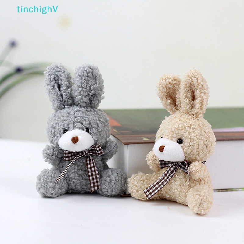 [TinchighV] Móc Khóa Thỏ Nhồi Bông Mềm Mại Đáng Yêu 11Cm [Mới]