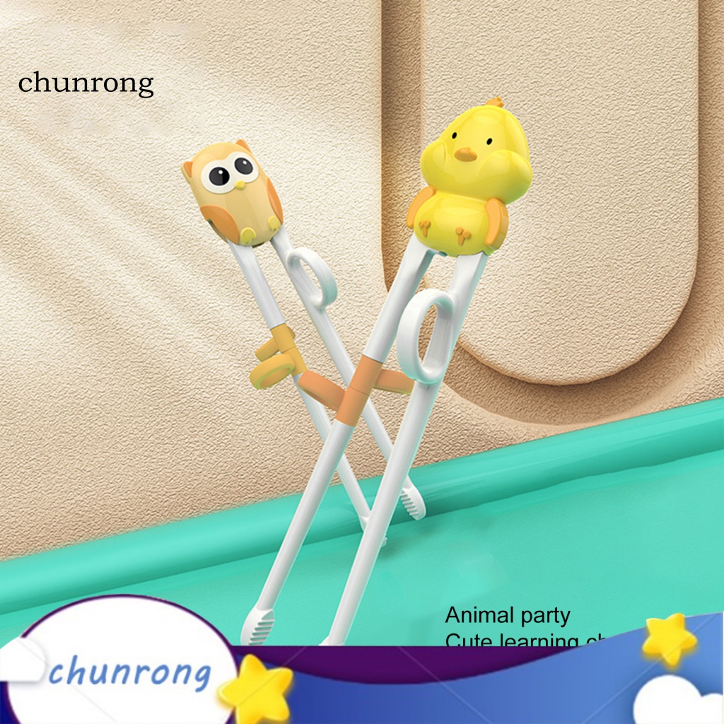 Cr 1 Đôi Đũa 2 Kiểu Hình Cú / Gà 3D Đáng Yêu Cho Bé