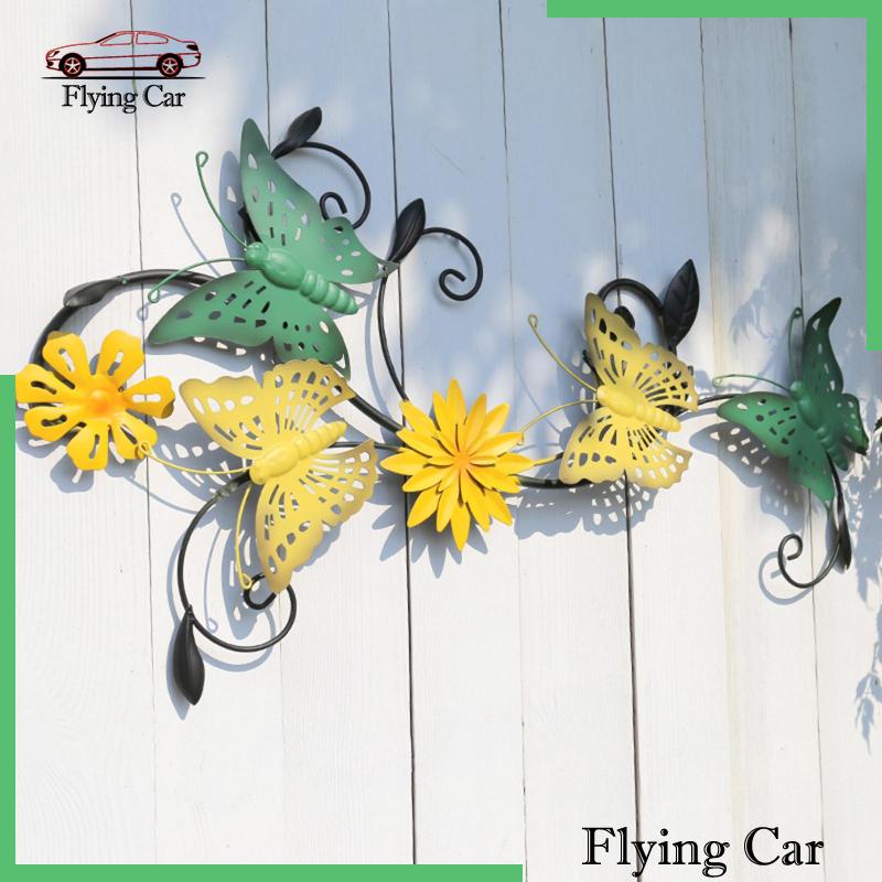 Bướm Kim Loại Treo Tường Trang Trí Phòng Ngủ / Lễ Cưới [Lzdjfmy2] [Lzdjfmy2]