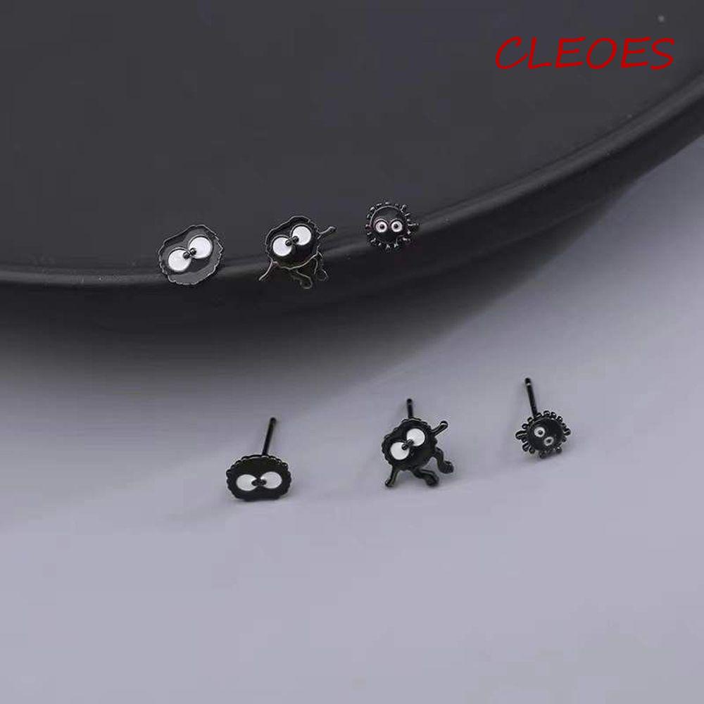 Bông Tai Mini Bằng Đồng Phong Cách Anime Nhật Bản Đáng Yêu Cho Nữ