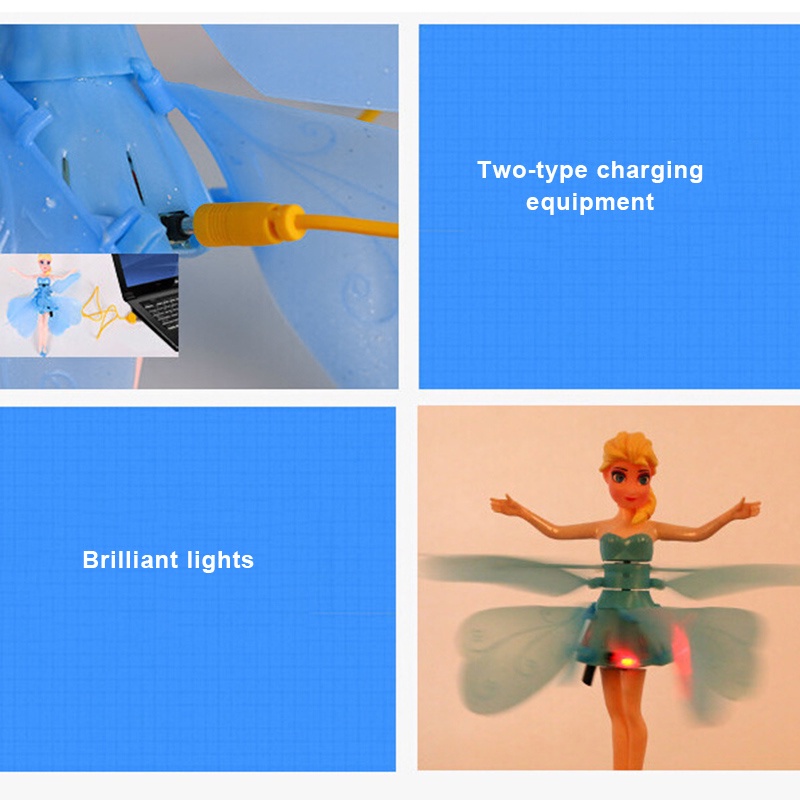 Đồ Chơi Búp Bê Công Chúa Elsa Bay Thần Kỳ