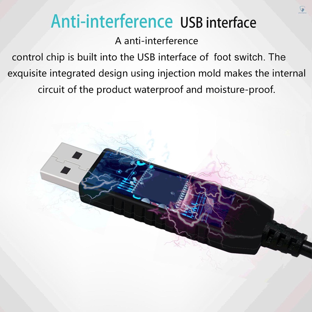 Bàn Đạp Chân USB Điều Khiển MIDI Cho Thiết Bị Y Tế Máy Tính