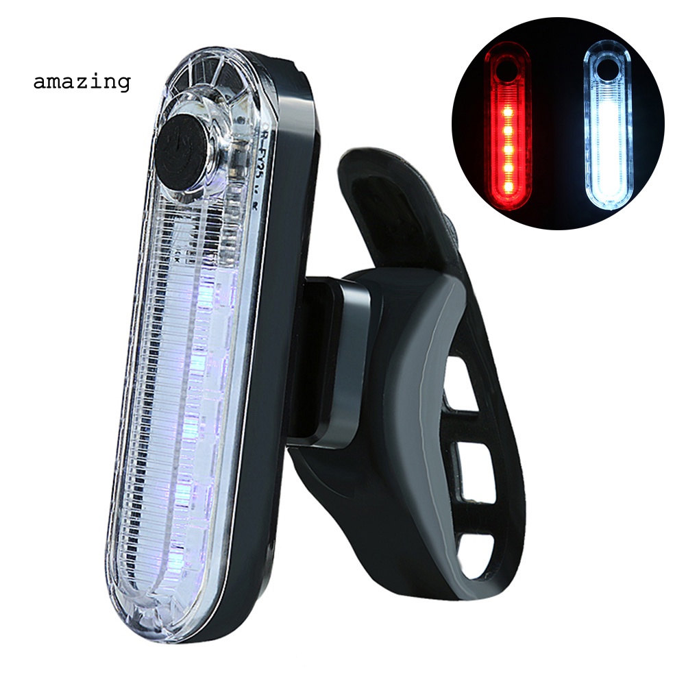 Đèn LED Cảnh Báo An Toàn 4 Chế Độ Kèm Sạc USB Chuyên Dụng Cho Xe Đạp