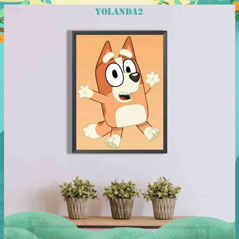 Bộ Tranh Đính Đá 5D Họa Tiết Hoạt Hình Độc Đáo DIY Dùng Trang Trí Nhà Cửa