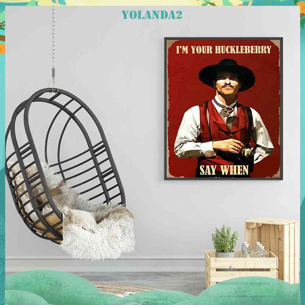 Tranh Đính Đá Kim Cương Toàn Bộ 5D DIY Hình Dork Holliday